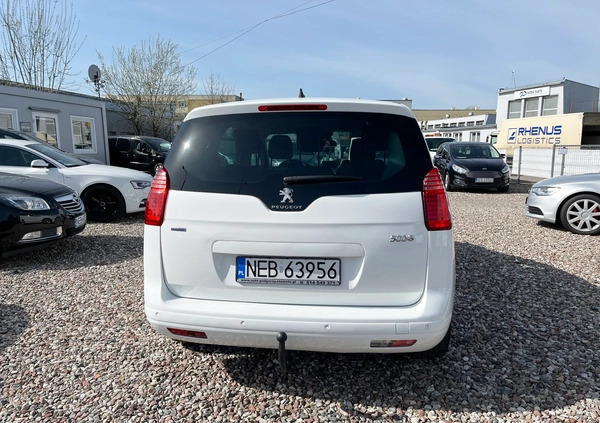 Peugeot 5008 cena 43900 przebieg: 181600, rok produkcji 2015 z Sanok małe 781